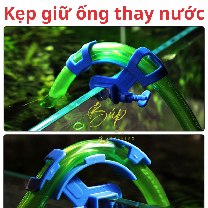 Kẹp giữ ống thay nước in out cho hồ cá bể cá cảnh thủy sinh