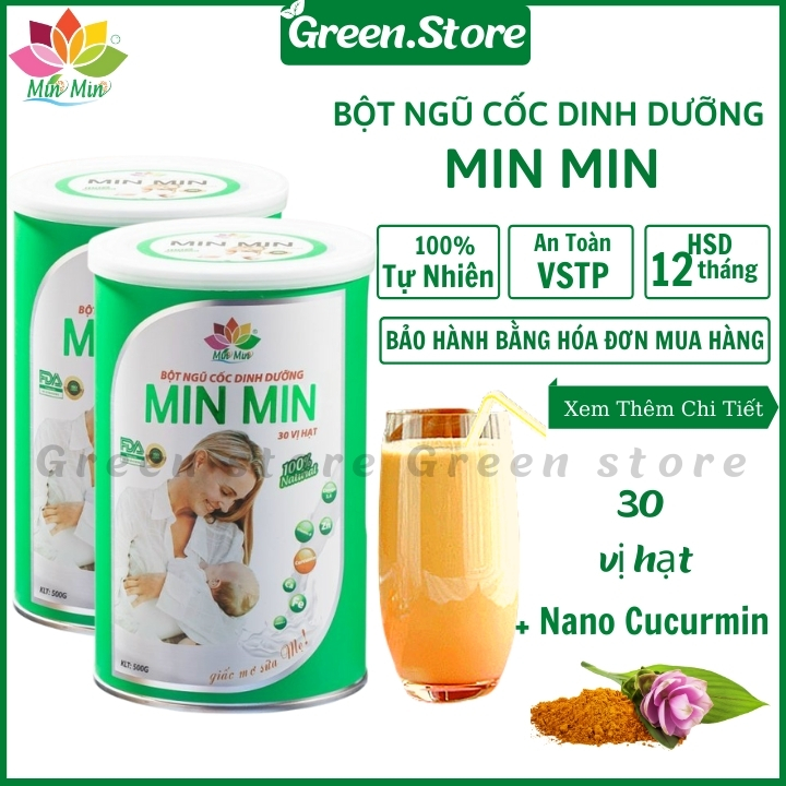 1kg ngũ cốc lợi sữa min min 30 vị hạt - sữa về nhiều hơn sau 3- 5ngày