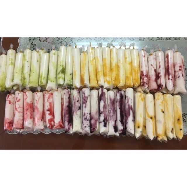 1kg Túi Nilon dài 4×16 làm Sữa Chua Túi