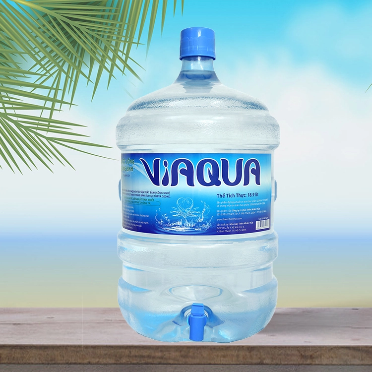 Nước uống tinh khiết Viaqua _ 19L đã bao gồm vỏ bình