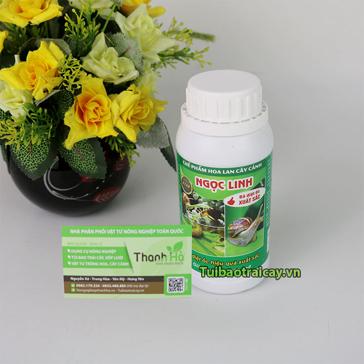 Chế phẩm trừ ốc sên Ngọc Linh lọ 200g