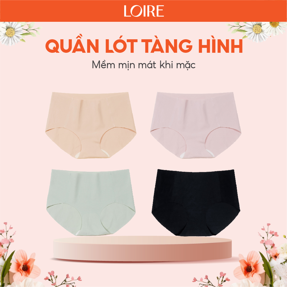 COMBO 4 Quần Lót Nữ LOIRE QSD03 Không Đường Đường Viền