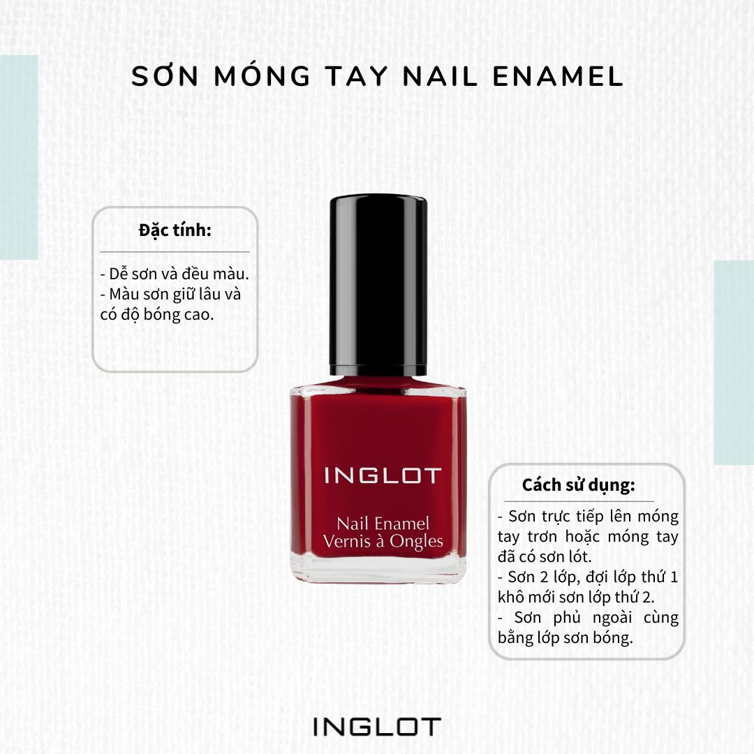 Sơn Móng Tay Nail Enamel 15ml INGLOT