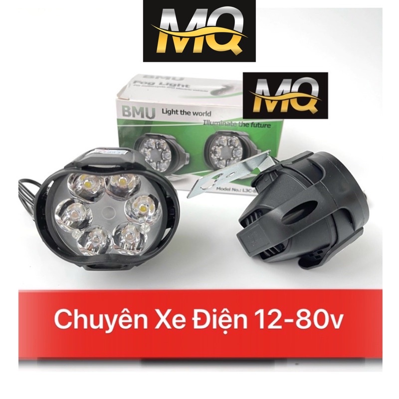 Đèn trợ sáng lắp xe đạp điện l3c