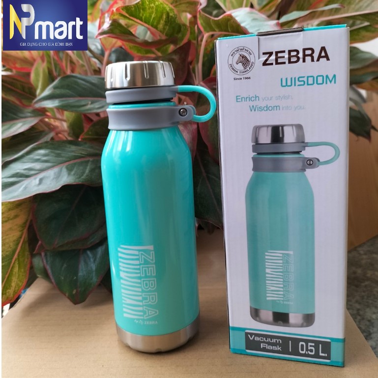 Bình giữ nhiệt inox zebra wisdom lifestyle - 500ml - 112635