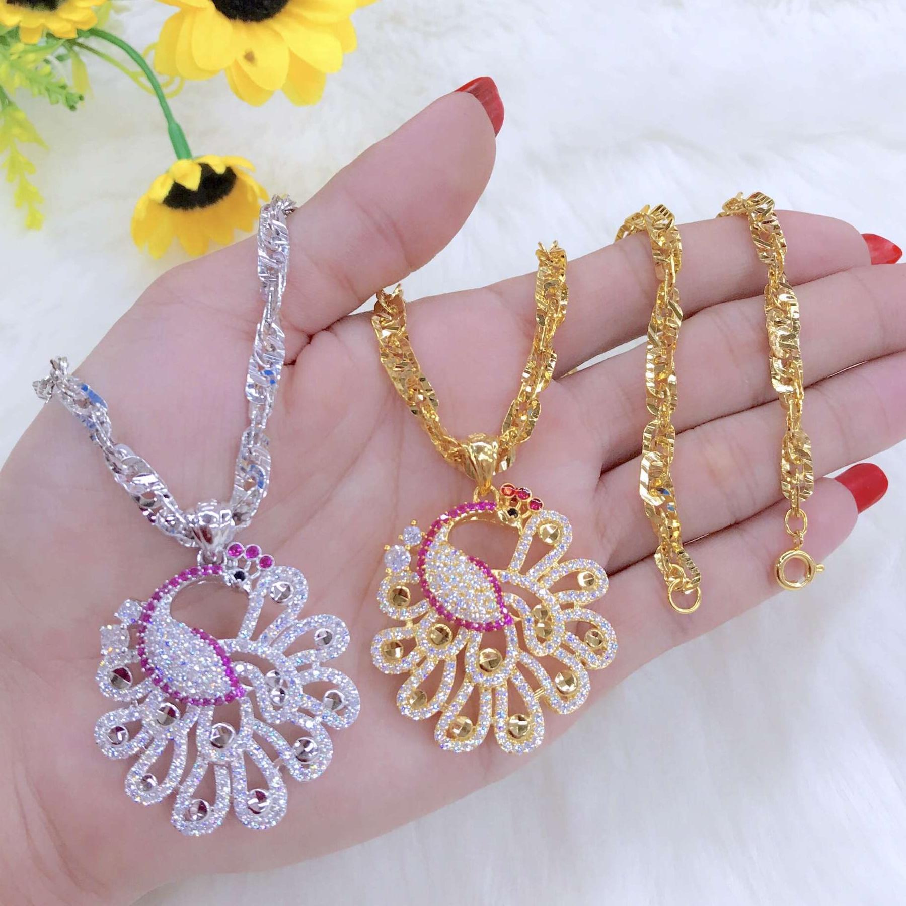 [HCM]Dây Chuyền Khổng Tước Chiêu Tài Mang Lại May Mắn  Sản phẩm Sáng Bóng - Đẹp - Nét chạm rõ ràng