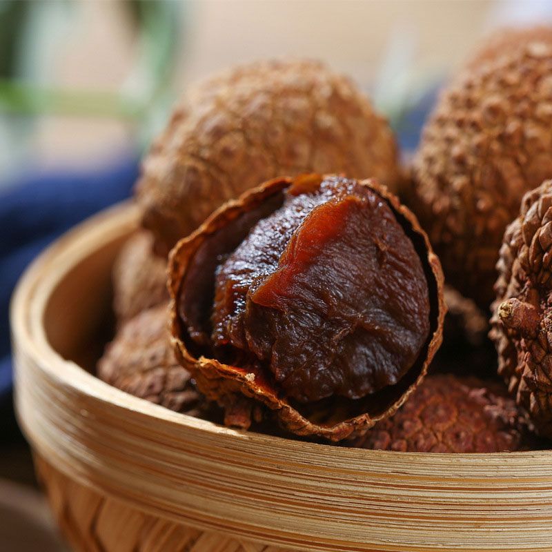 [Chuẩn VẢI THIỀU Bắc Giang] Vải Thiều sấy khô nguyên quả túi 500gr