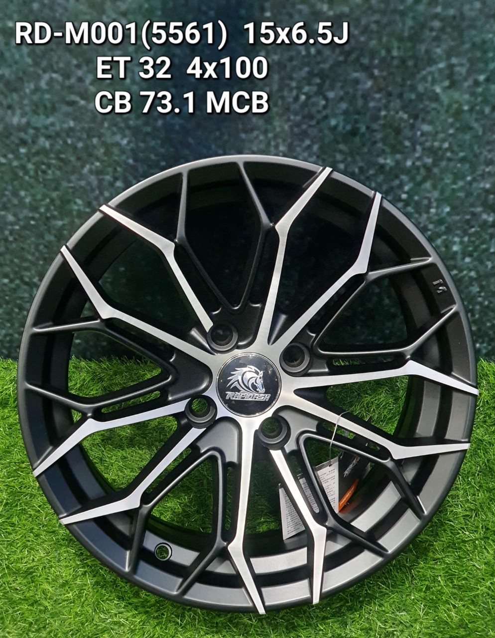 Mẫu mâm 15inch lấp cho các dong xe Kia TYT hyundai