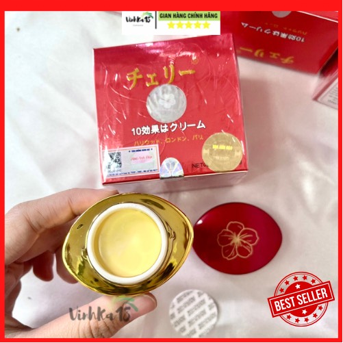 [ĐẠI LÝ] チェリー KEM FACE HOA ANH ĐÀO NHẬT BẢN [CHÍNH HÃNG] 15g - 4