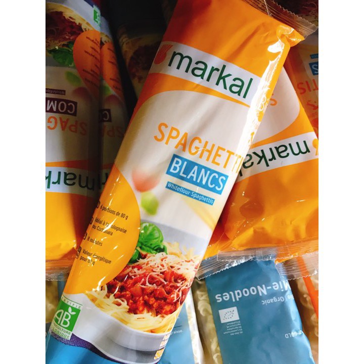 Mì spaghetti / mỳ ý hữu cơ markal 500g - date 6/2023