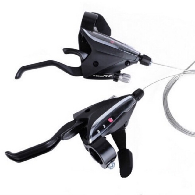 Tay số xe đạp thể thao 3x7 Shimano