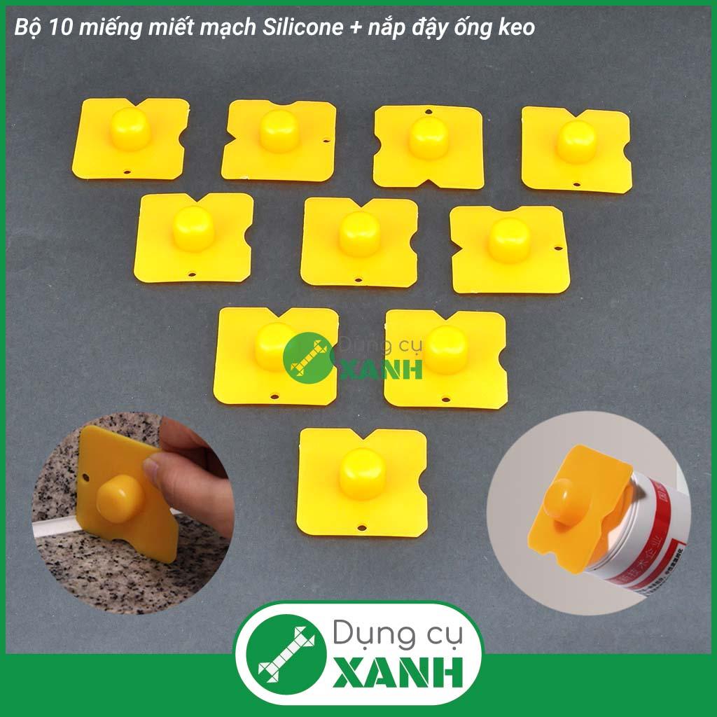 Bộ 10 miếng nhựa vuốt keo silicon