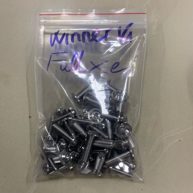Compo 50 Ốc Titan Gr5 Full Winner V1