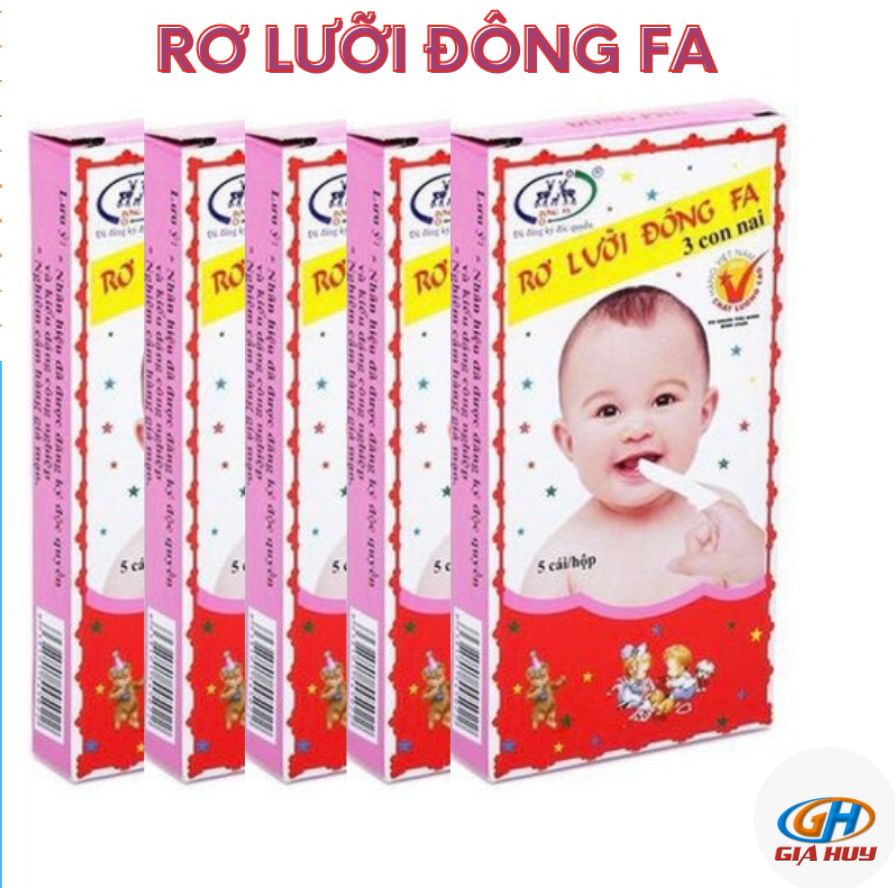 10 hộp 50 cái rơ lưỡi đông fa cho bé hộp 5 cái
