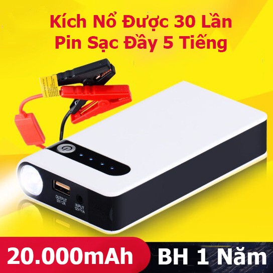 Top 5 Bộ Kích Nổ Ô Tô Tốt Nhất Hiện Nay Bộ Kích Nổ Ô Tô Kiêm Sạc Dự Phòng Dung Lượng Lớn 20.000 Mah Kích Được 30 LầnSạc Điện Thoại Được 89 LầnTích Hợp Đèn Led Soi ĐêmSử Dụng Bền Bỉ Theo Thời Gian An Toàn Cho Ô Tô