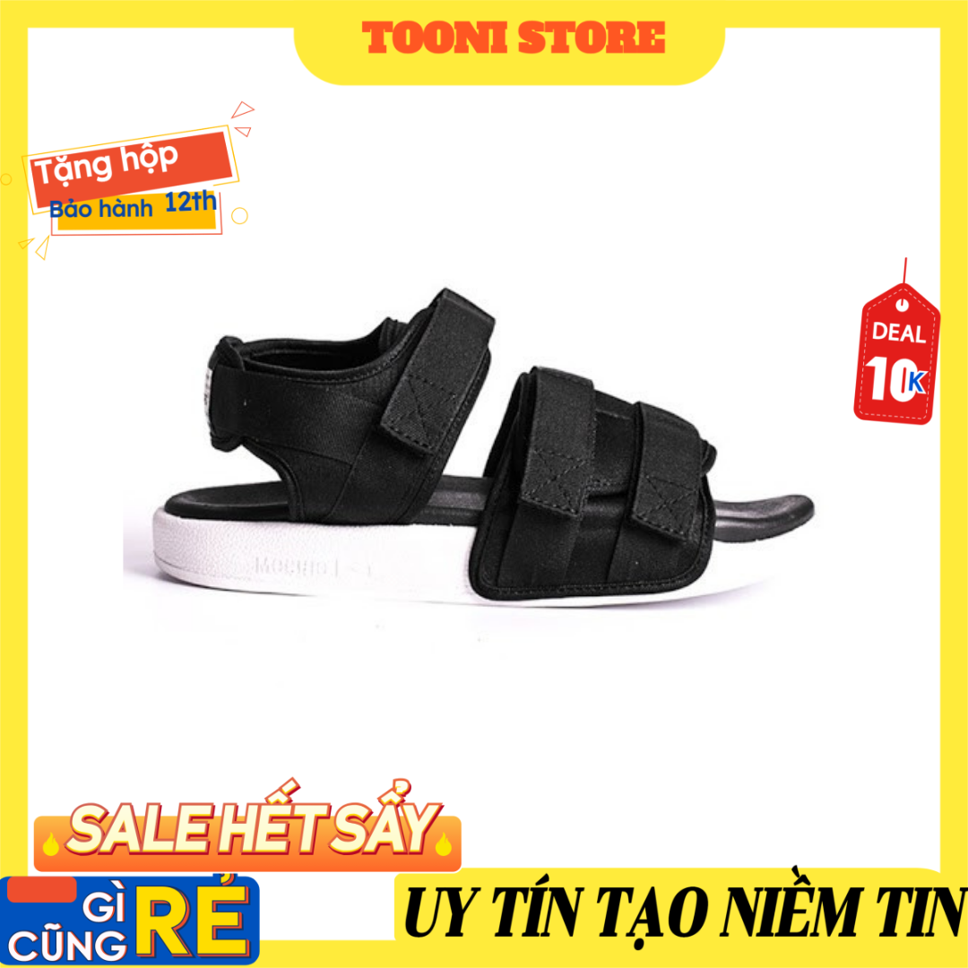 Dép Sandals Vento Chính Hãng, Vento đen đế trắng đi học đi chơi Top Sandal