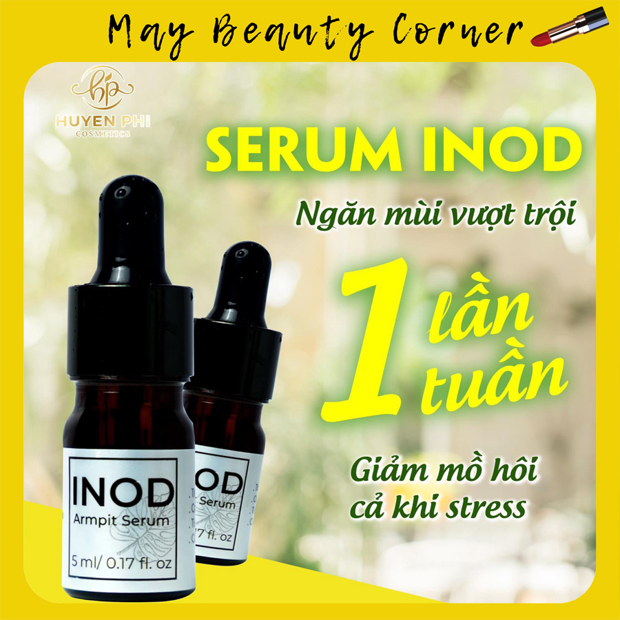 Serum INOD Huyền Phi giúp khử mùi hôi nách, hôi chân tức thì (Lọ 5ml)