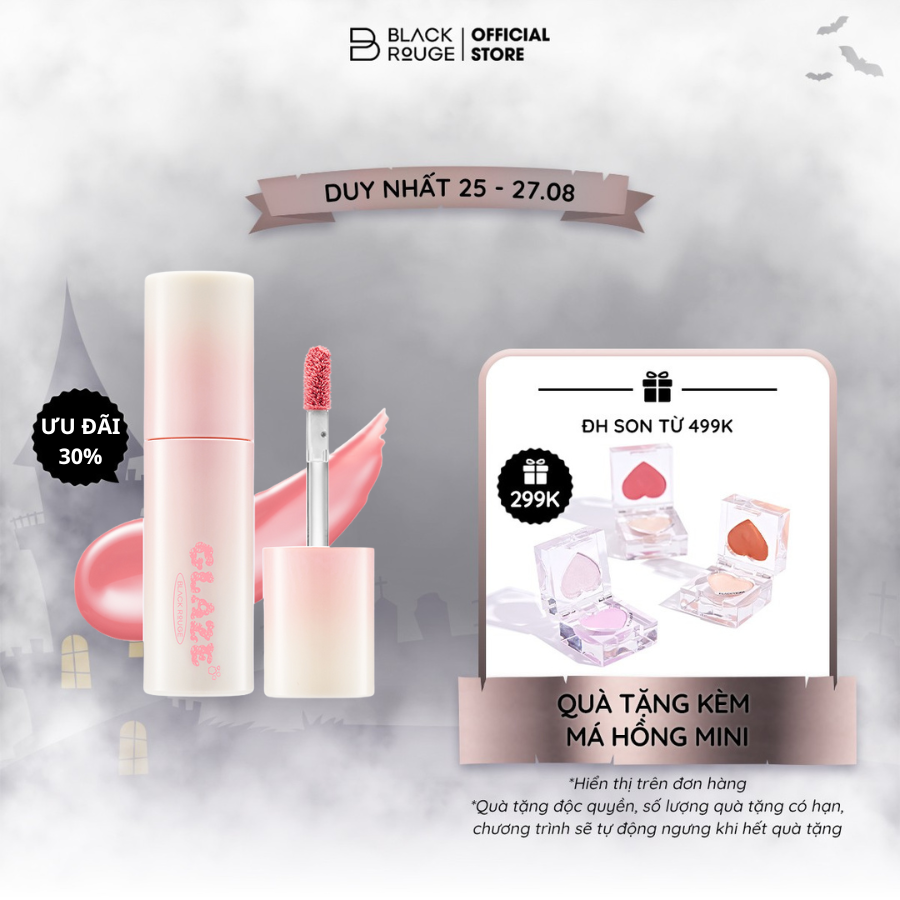 Son bóng black rouge chewy lip glaze 32.8g