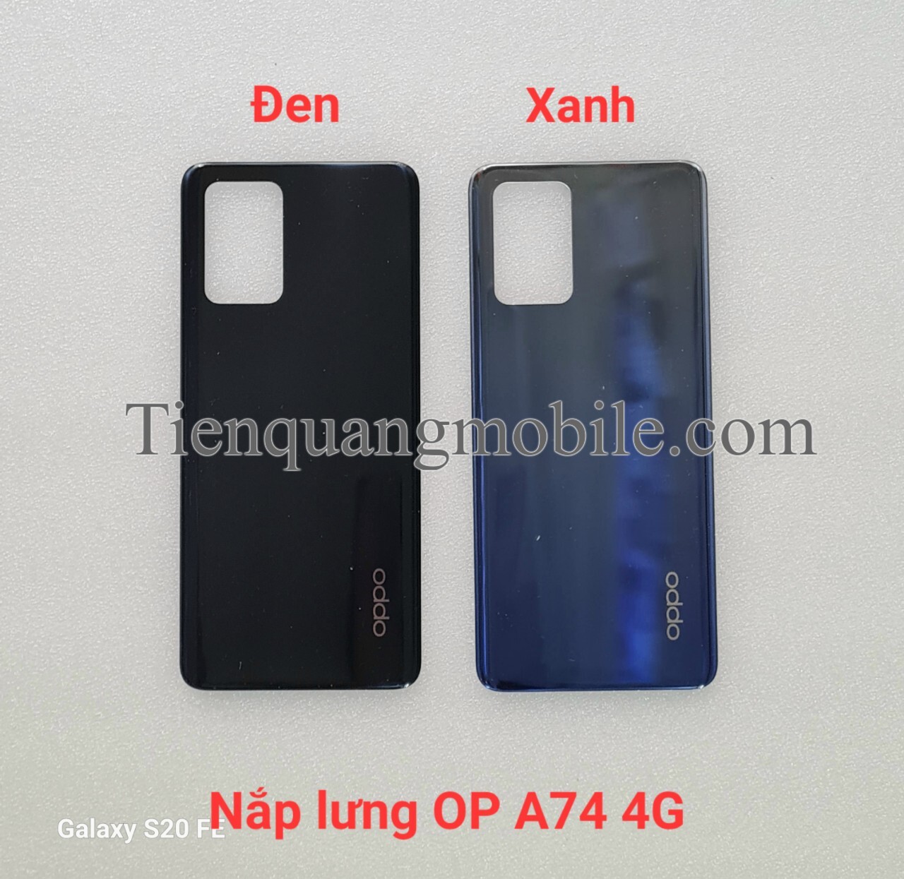 Nắp lưng oppo a74 bản 4g
