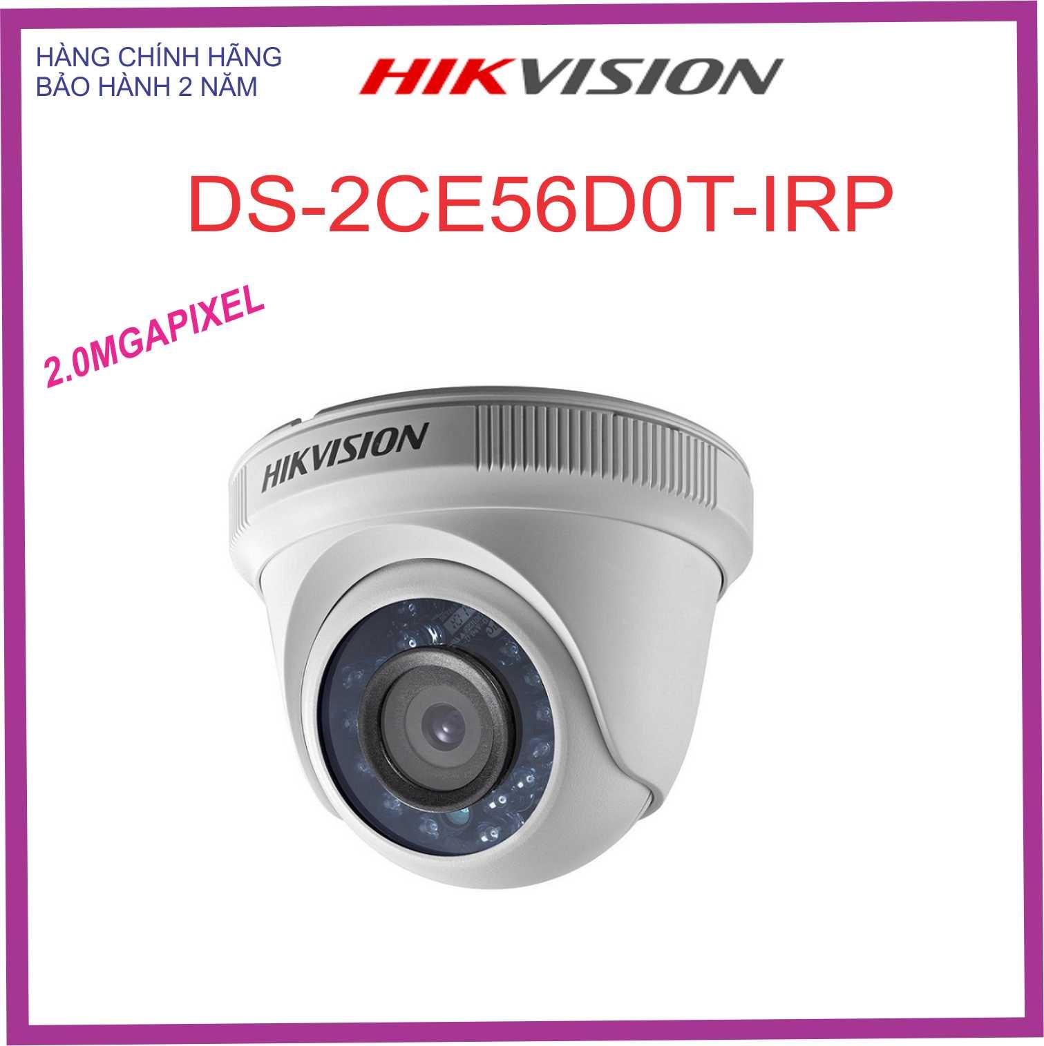 Camera ds-2ce56d0t-irp 2.0 mpixel hikvision