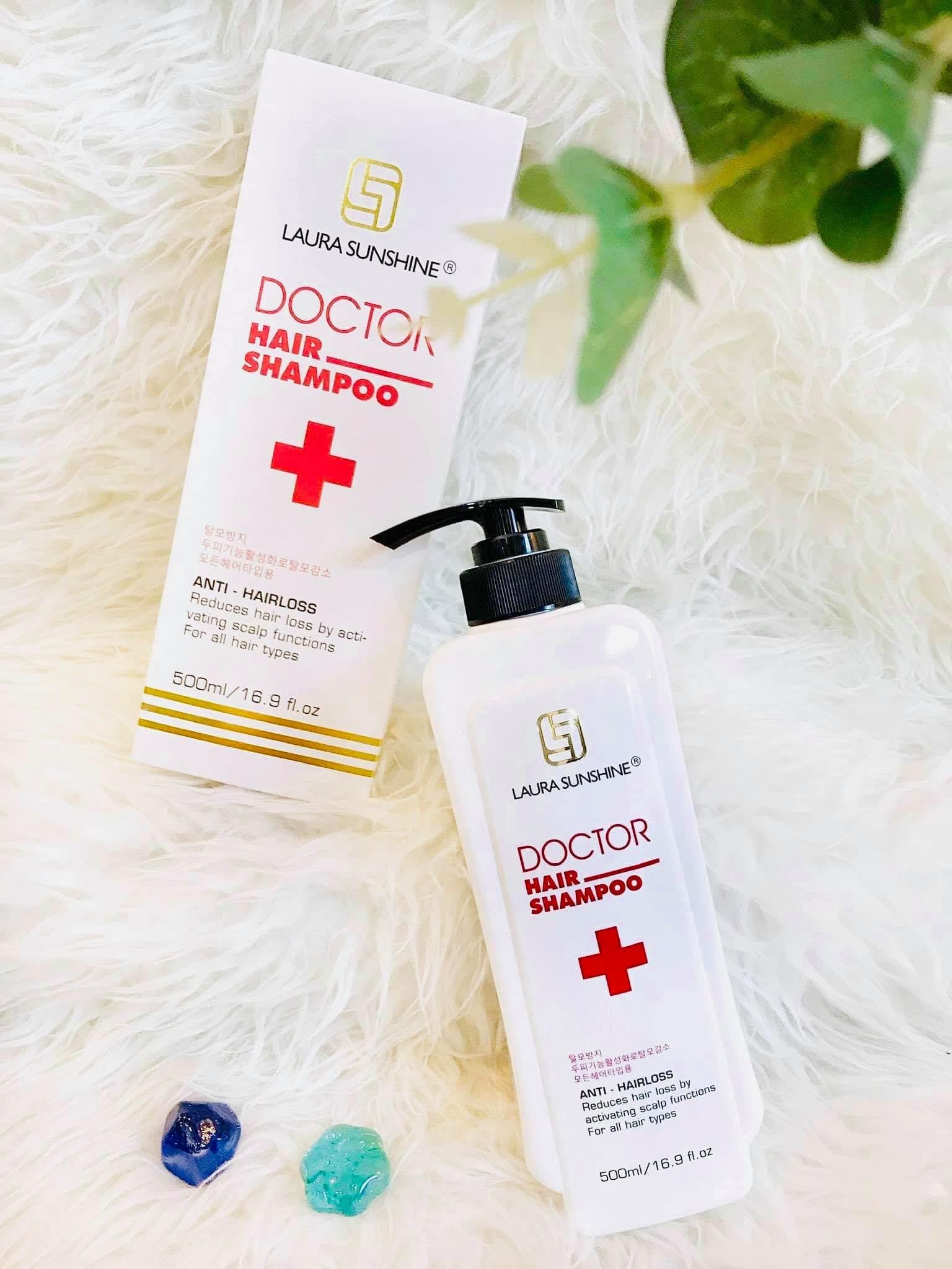 Dầu gội chống rụng tóc Laura Sunshine Doctor Hair Shampoo 500ml