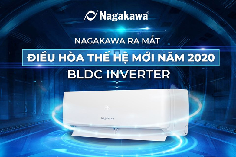 Điều hòa nagakawa 1 chiều invecter 18000btu ,nis - c18r2h08 giá sốc tại nhật dương