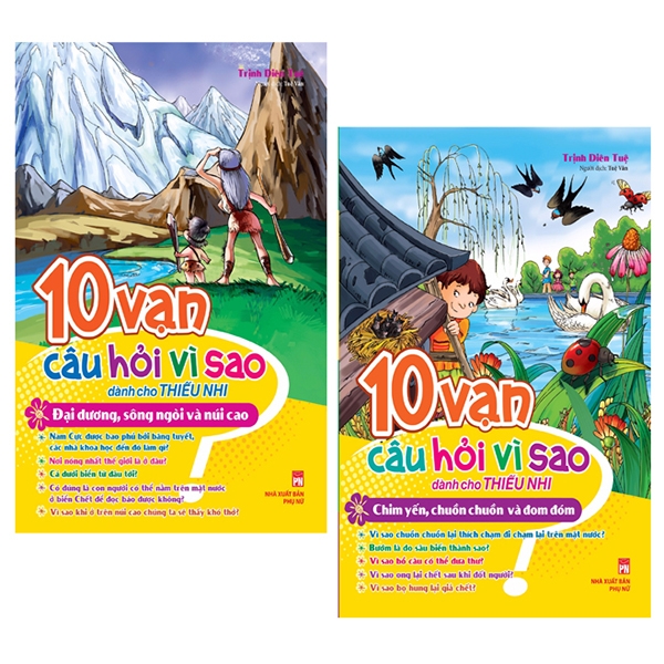 Fahasa - combo sách hay 10 vạn câu hỏi vì sao dành cho thiếu nhi