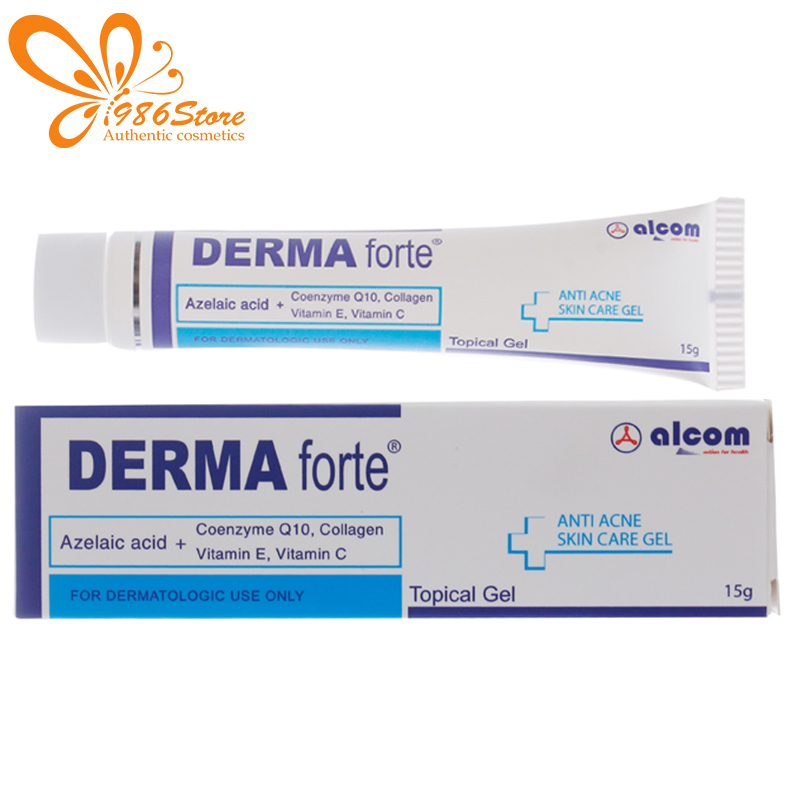 Kem ngừa mụn, sẹo thâm derma forte 15g