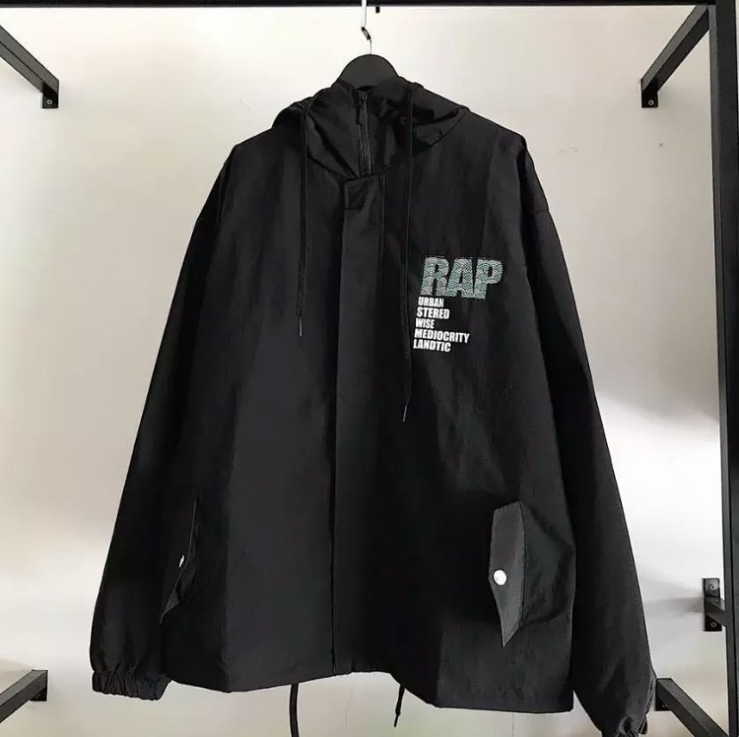 Áo khoác dù nam nữ rap atlantic phối nón cực chất ross fashion