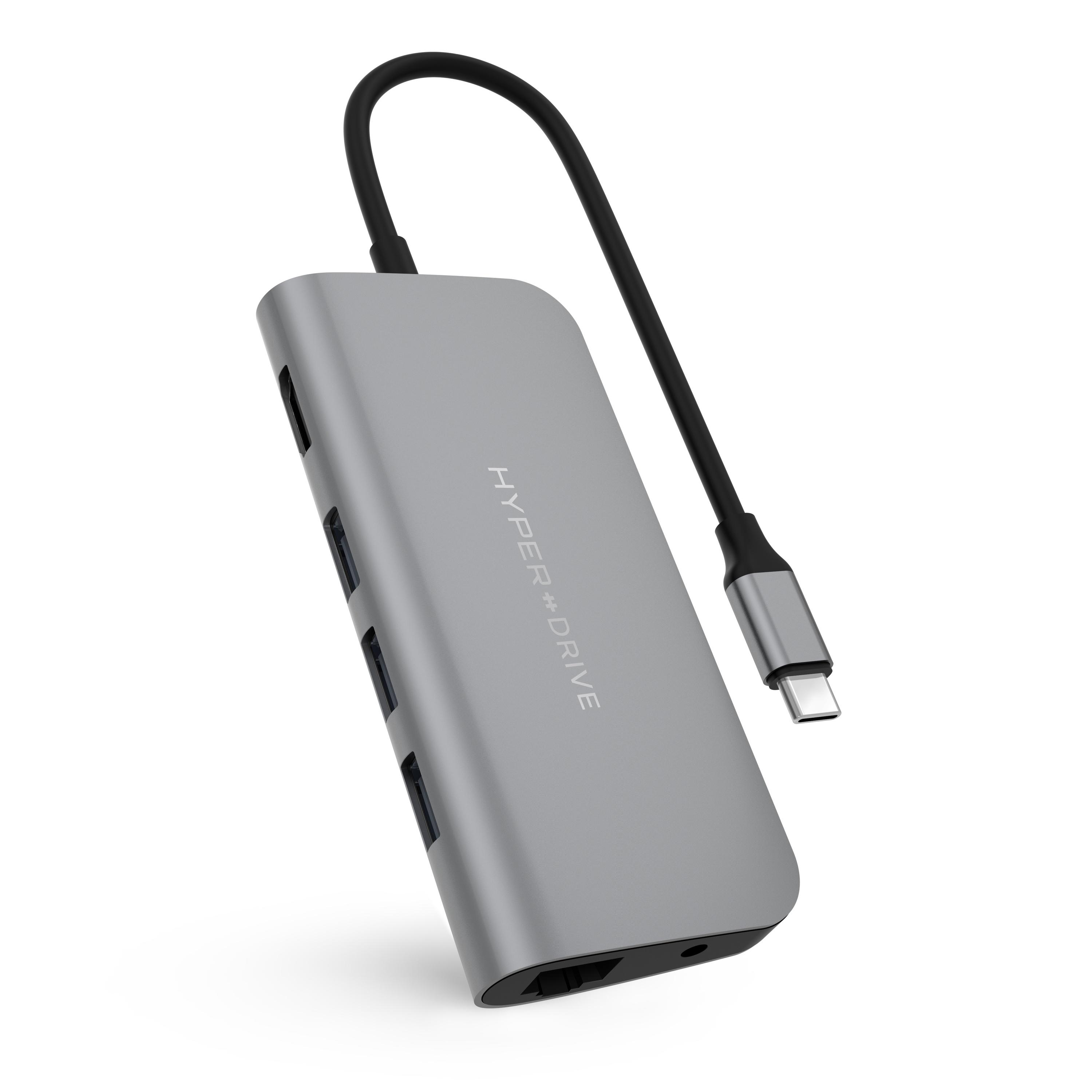 Cổng chuyển HyperDrive Power 9 in1 Usb - C for Macbook, Ultrabook