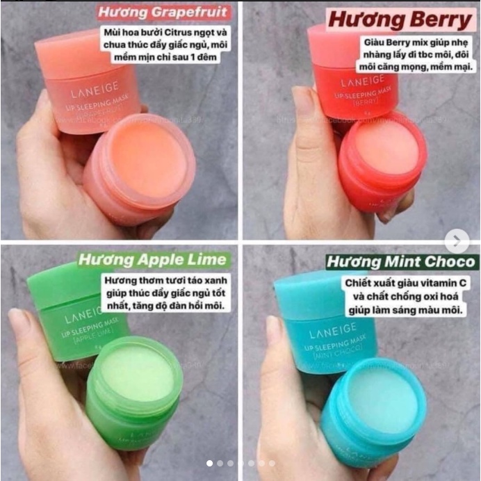 Mặt nạ ngủ ủ môi