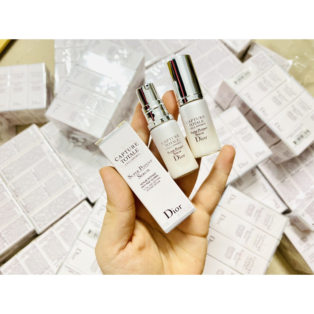 Tinh chất Serum Dior Capture Totale Cell Energy Super Potent chai mini 5ml vòi pump