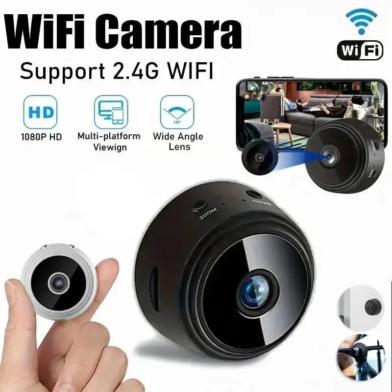 A9 Mini Camera WiFi Giám sát không dây An ninh Camera giám sát từ xa Giám sát video Trang chủ thông minh