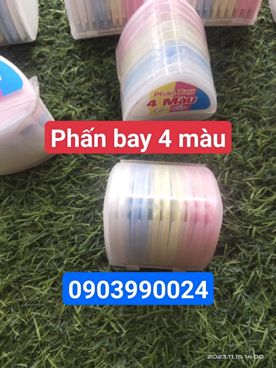 phấn bay 4 màu cao cấp
