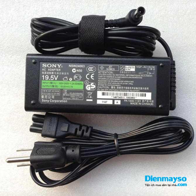 Sạc adapter sony 19.5v - 4.74