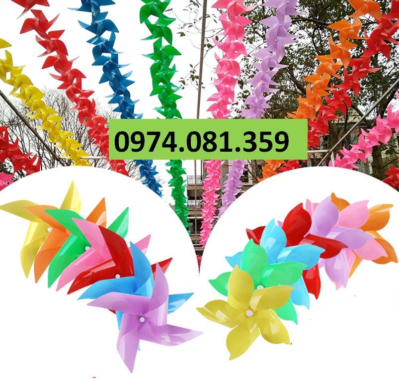 Combo Chong Chóng Nhựa 4 cánh Size 24cm ( combo 100 cái)
