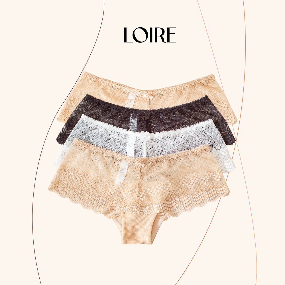 Combo 4 quần lót ren nữ loirechic qlh04