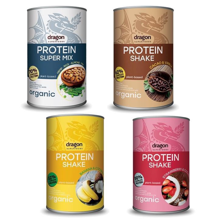 Bột Protein Shake hữu cơ Dragon Superfoods