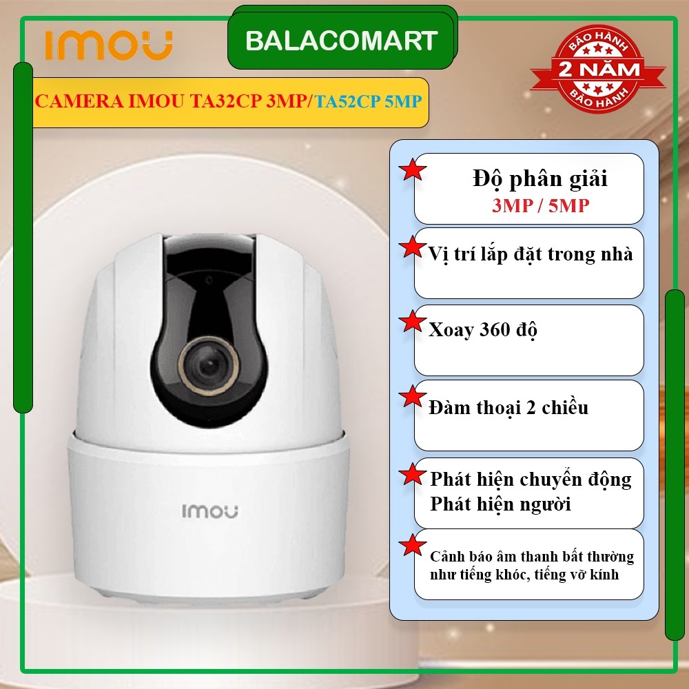  Camera Imou Ranger 2C 3MP   5MP TA32CP  TA52CP Hàng Chính Hãng 