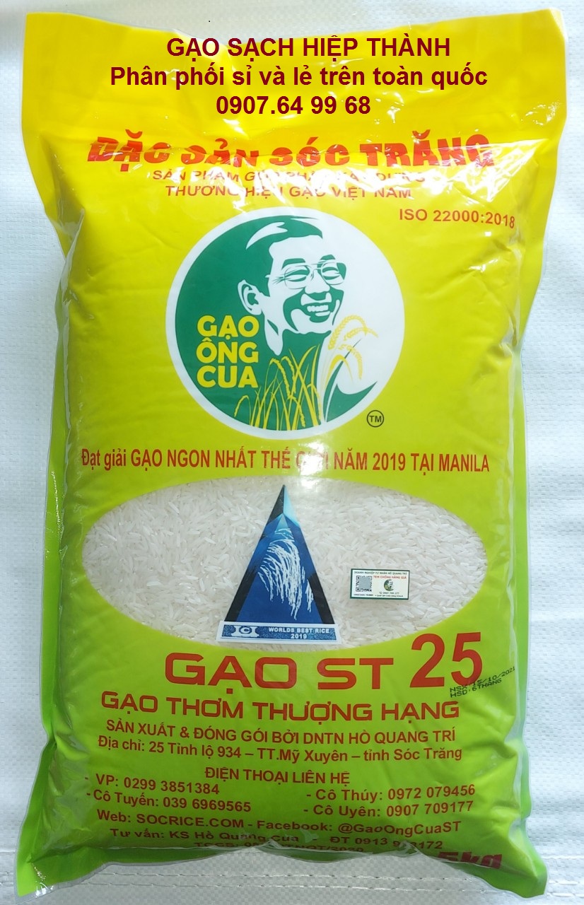 GẠO ST25 - HỒ QUANG CUA 5KG