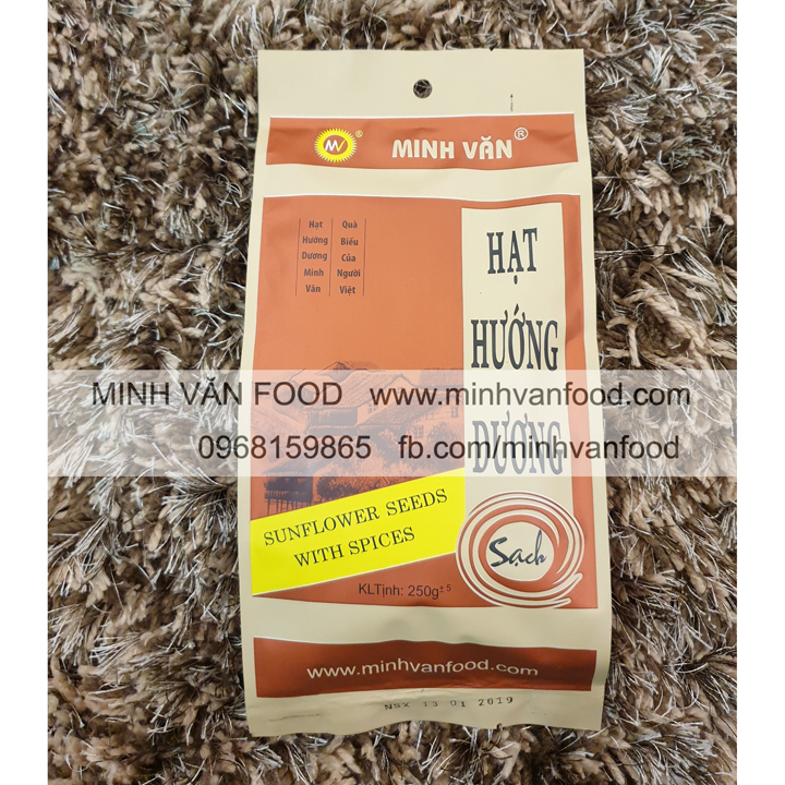Hạt hướng dương trắng 250g - hướng dương minh văn
