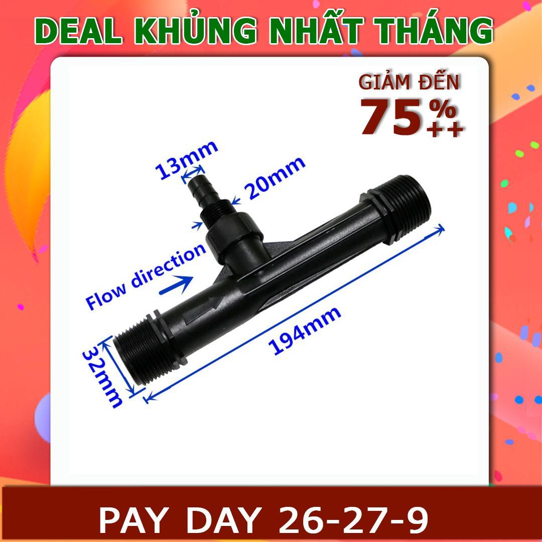 Venturi 34 châm phân 34mm Venturi cỡ 21mm 290 – 810 L/H 3 – 37 L/H 0.7 – 9.5 bar Venturi cỡ 27mm 650 – 2.420 L/H 9 – 92 L/H 0.7 – 9.5 bar