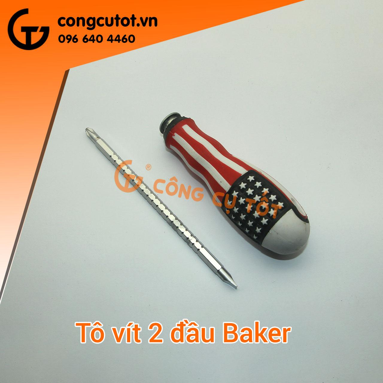 Tô vít 2 đầu cờ mỹ