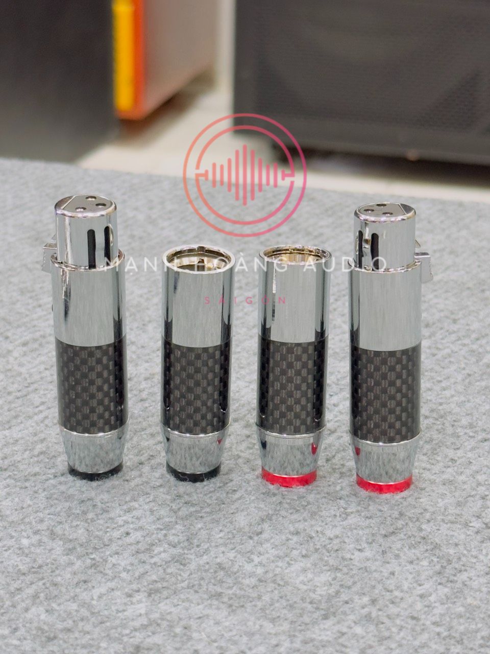 Jack canon Cacbon Combo 2 cặp - Mạnh Hoàng Audio