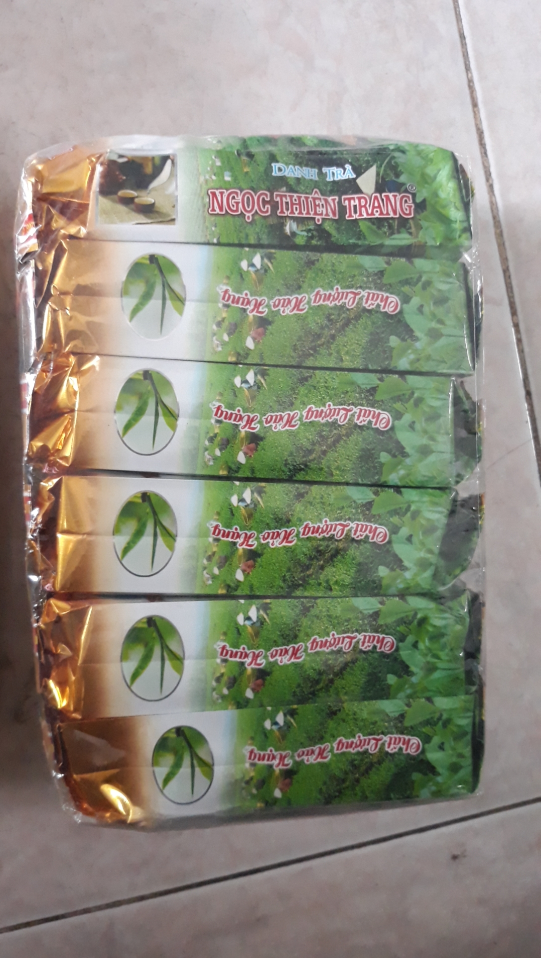 Trà ngọc thiện trang nhỏ 6 gói