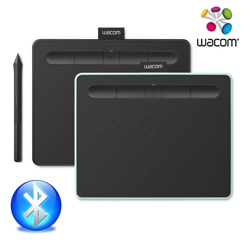 Bảng vẽ đồ họa Bluetooth Wacom CTL 4100WL - Bảng vẽ máy tính Wacom Intuos CTL-4100WL hỗ trợ kết nối Bluetooth