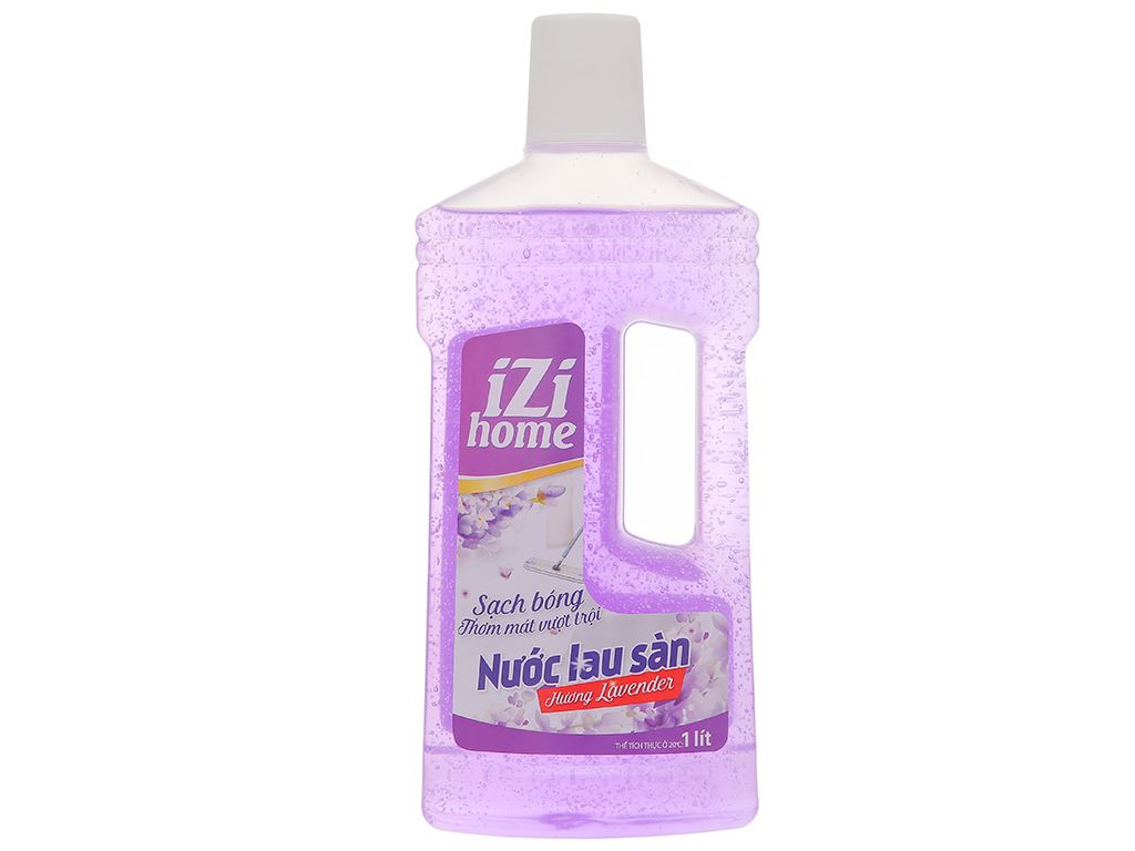 Nước lau sàn nhà IZI HOME hương lavender chai 1 lít