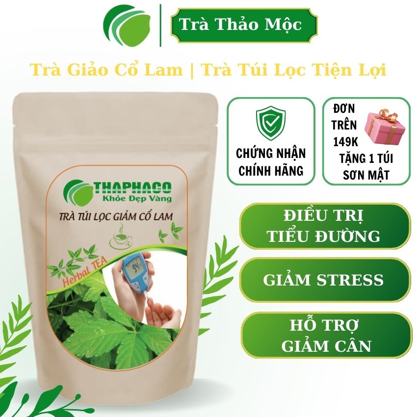 Trà túi lọc giảo cổ lam tốt cho sức khỏe thaphaco