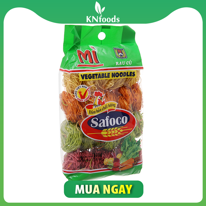 Mì rau củ sợi nhỏ Safoco gói 500g
