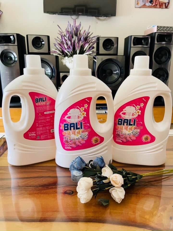 Nước Giặt Bali ORGANIC Hữu Cơ Chính Hãng Của Hàn Quốc 3.2Lít